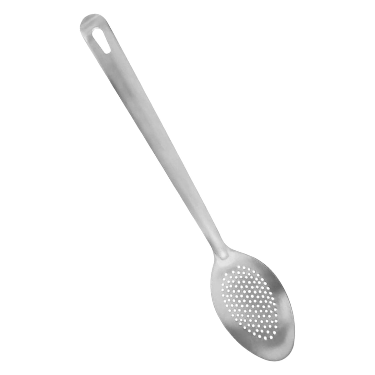 Stainless Steel Cooking Spoon, Solid Metal Serving and Stirring Spoon, 9.84 Inch - Image 5
