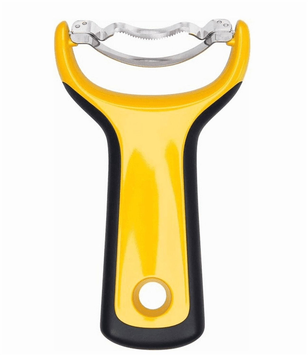 Corn Stripper with Stainless Steel Blade, Y-Peeler Shape Kernel Remover, Black