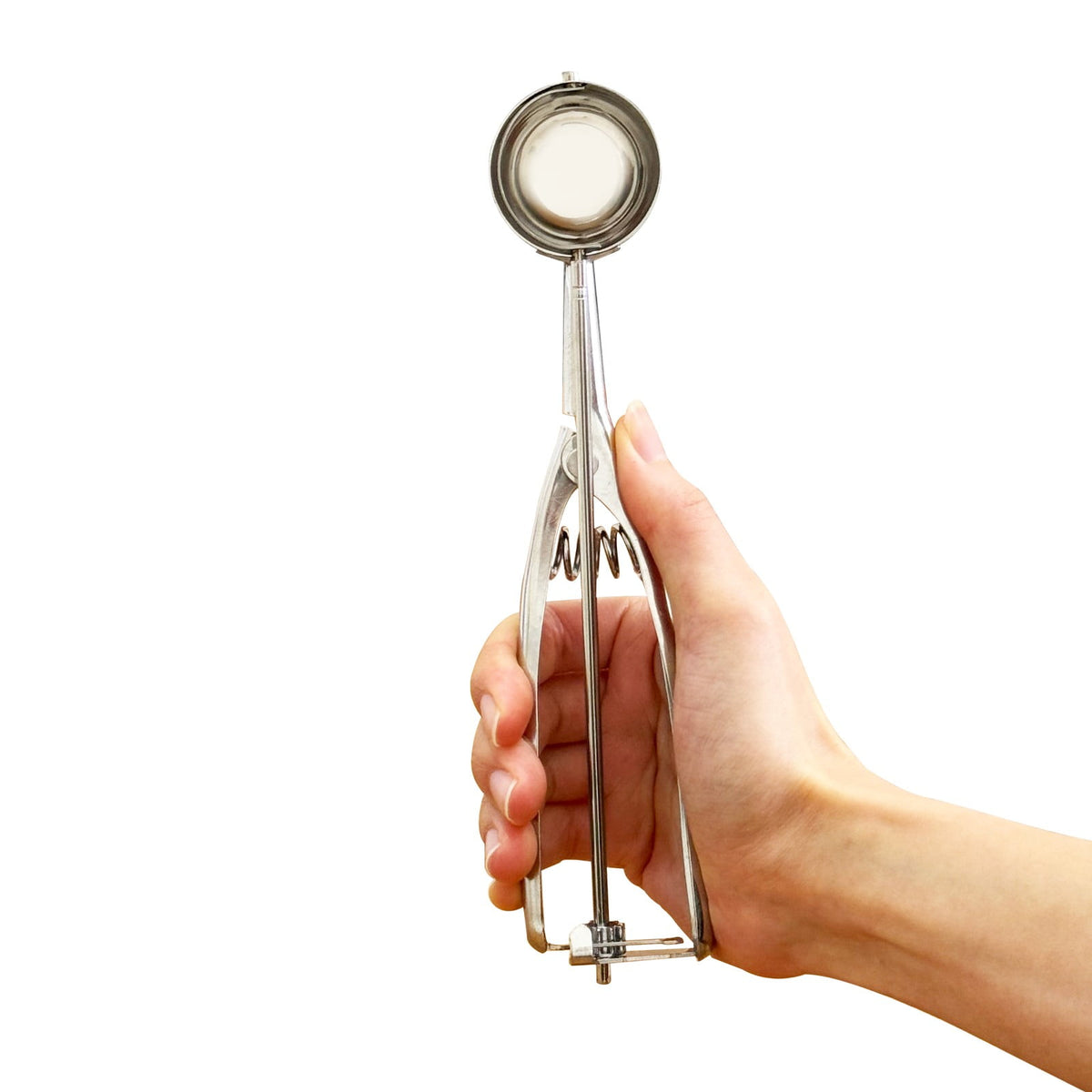 Trigger Scoop Set of 3, Stainless Steel Ice Cream and Cookie Dough Scoops, Small, Medium and Large - Image 5