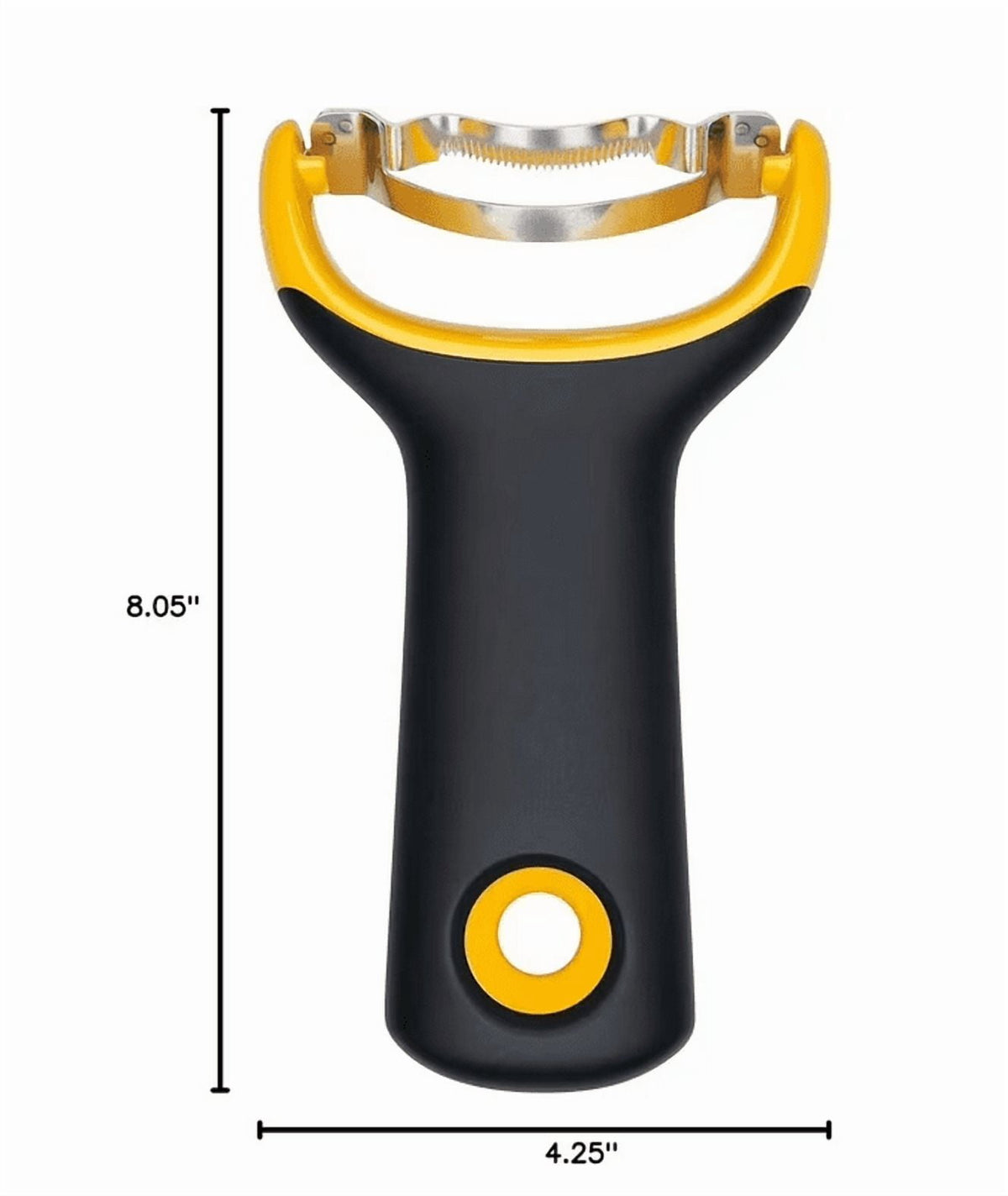 Corn Stripper with Stainless Steel Blade, Y-Peeler Shape Kernel Remover, Black - Image 6