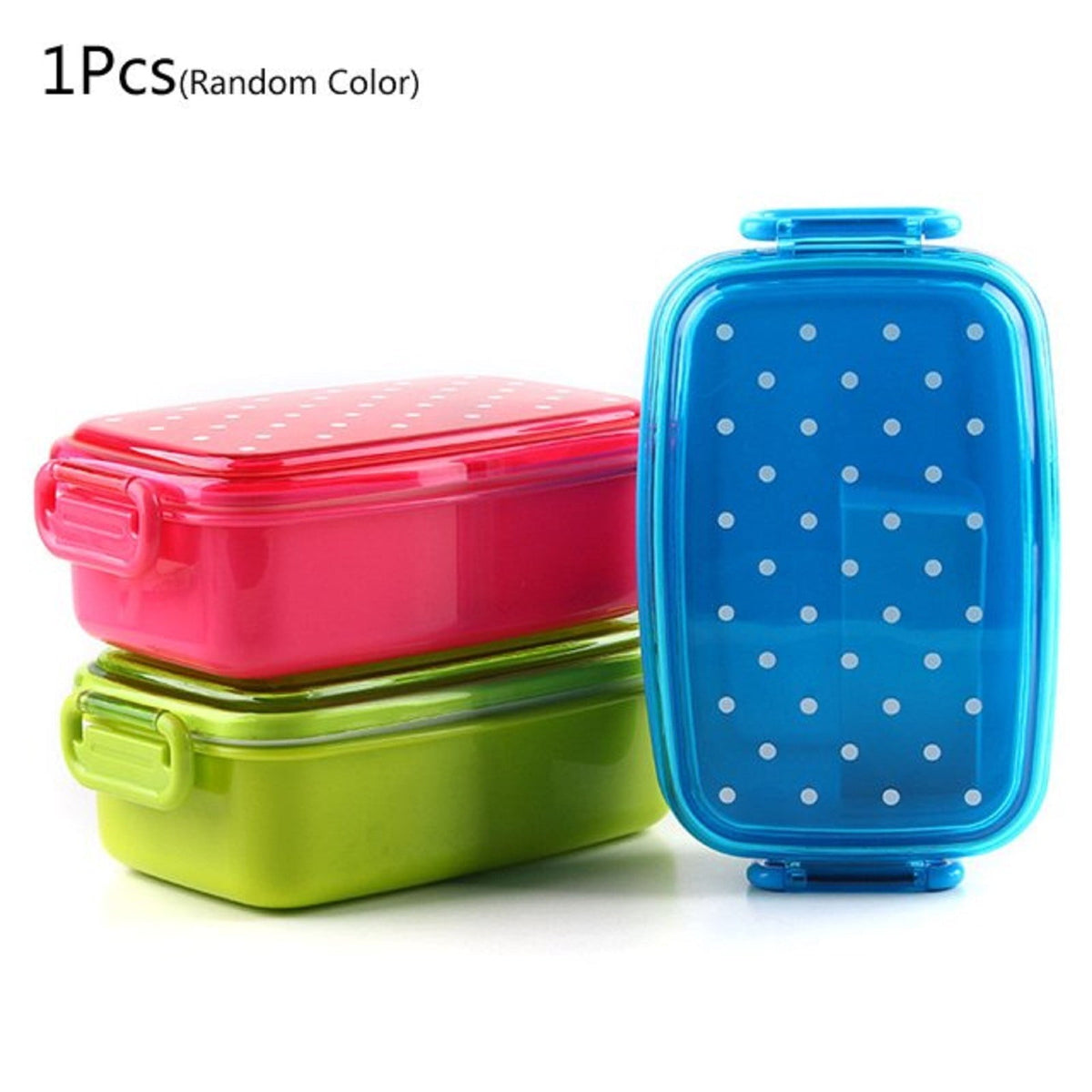 Small Airtight Food Storage Container, Microwave-Safe Snack and Meal Prep Box, 1 Piece - Image 2
