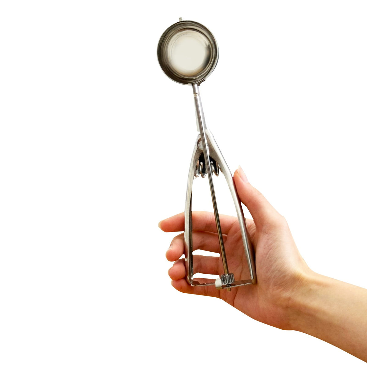 Trigger Scoop Set of 3, Stainless Steel Ice Cream and Cookie Dough Scoops, Small, Medium and Large - Image 4