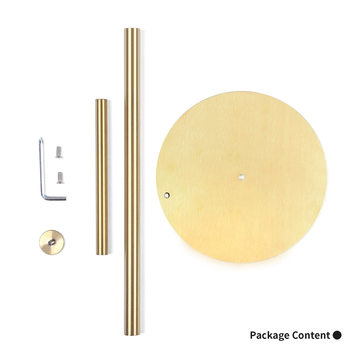 Gold Paper Towel Holder, Stainless Steel Countertop Stand with Side Bar for Standard and Large Rolls - Image 5