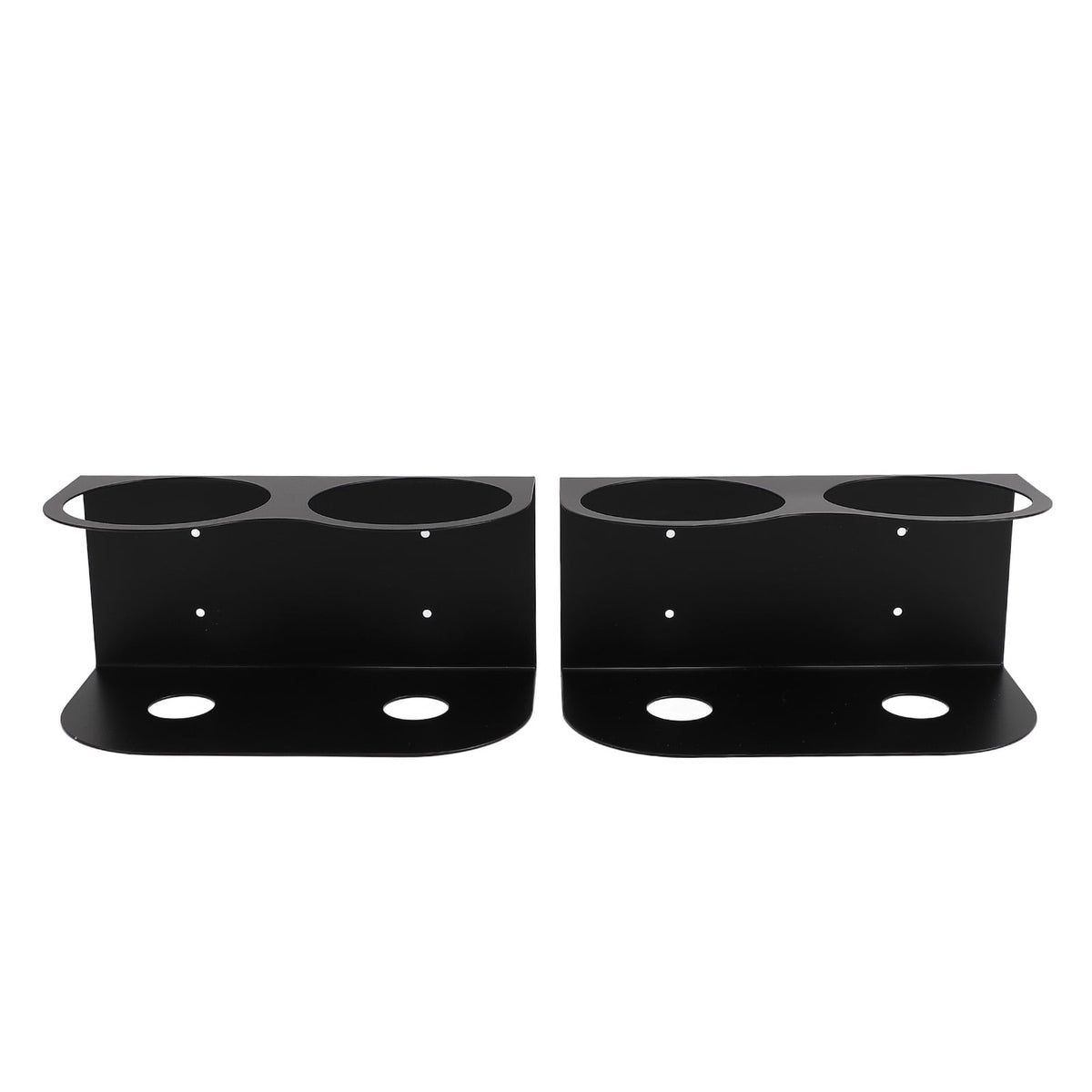 Wall-Mounted Spray Can Holder, 2-Pack Metal Bottle Rack for Pantry, Utility Room and Garage