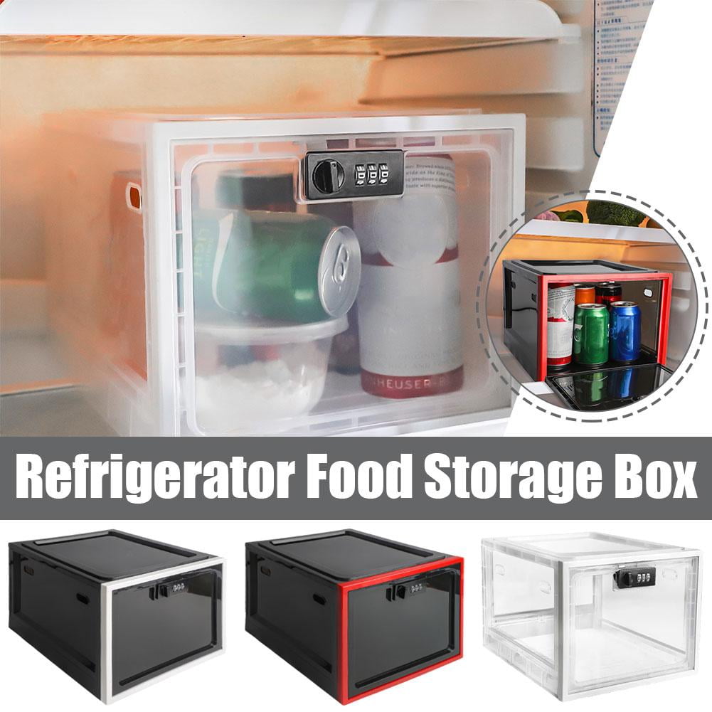 Lockable Clear Storage Box with 3-Digit Combination Lock, 11.9 x 9 x 7.6 Inch - Image 2